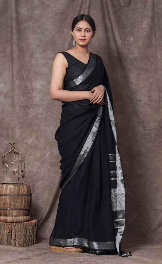 Kora Linen Saree